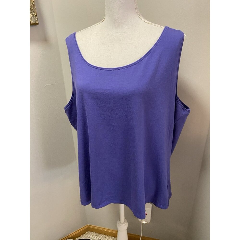 Eileen Fisher Purple Tank Top